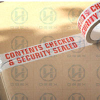 Security Void Tape / Printed Packing Tape Resistance Based Material