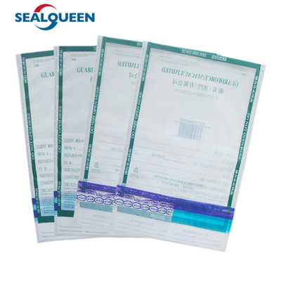 Customized Tamper Evident Bag Document Security Plastic Sealing Bag