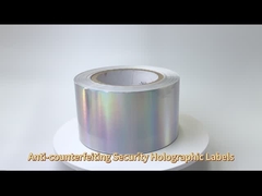 Etiquetas de segurança auto-aderentes impressíveis, autocolantes de holograma 3D à prova de adulteração